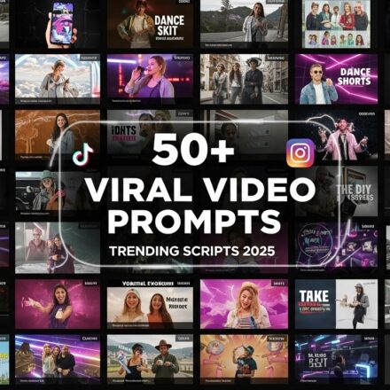 50+ Viral Video Prompts for TikTok, YouTube Shorts & Reels | Trending Scripts 2025